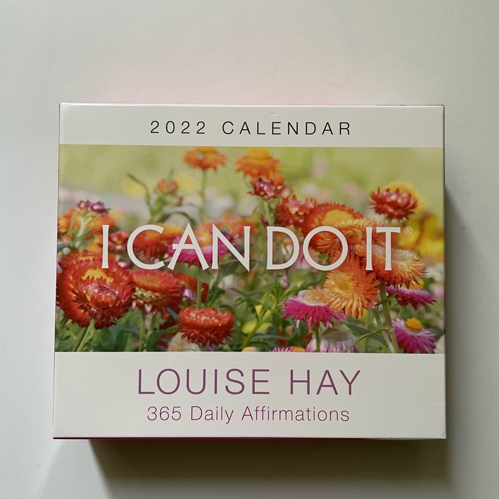 2022 Calendar with 365 Daily Affirmations from Louise Hay